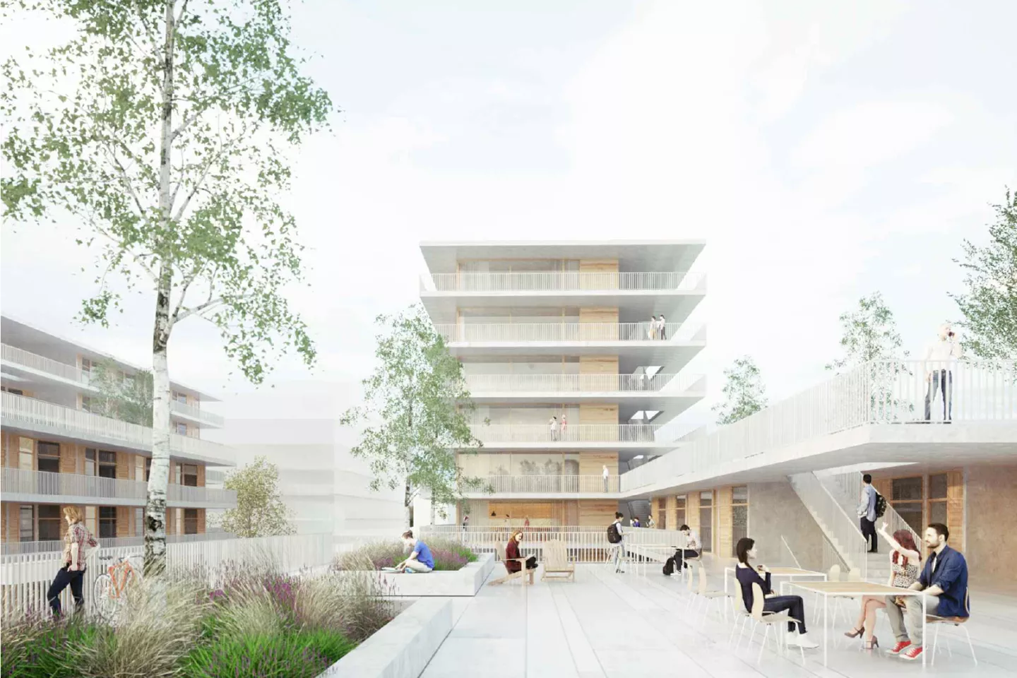 MEP Cité internationale du Grand Morillon logements étudiants 